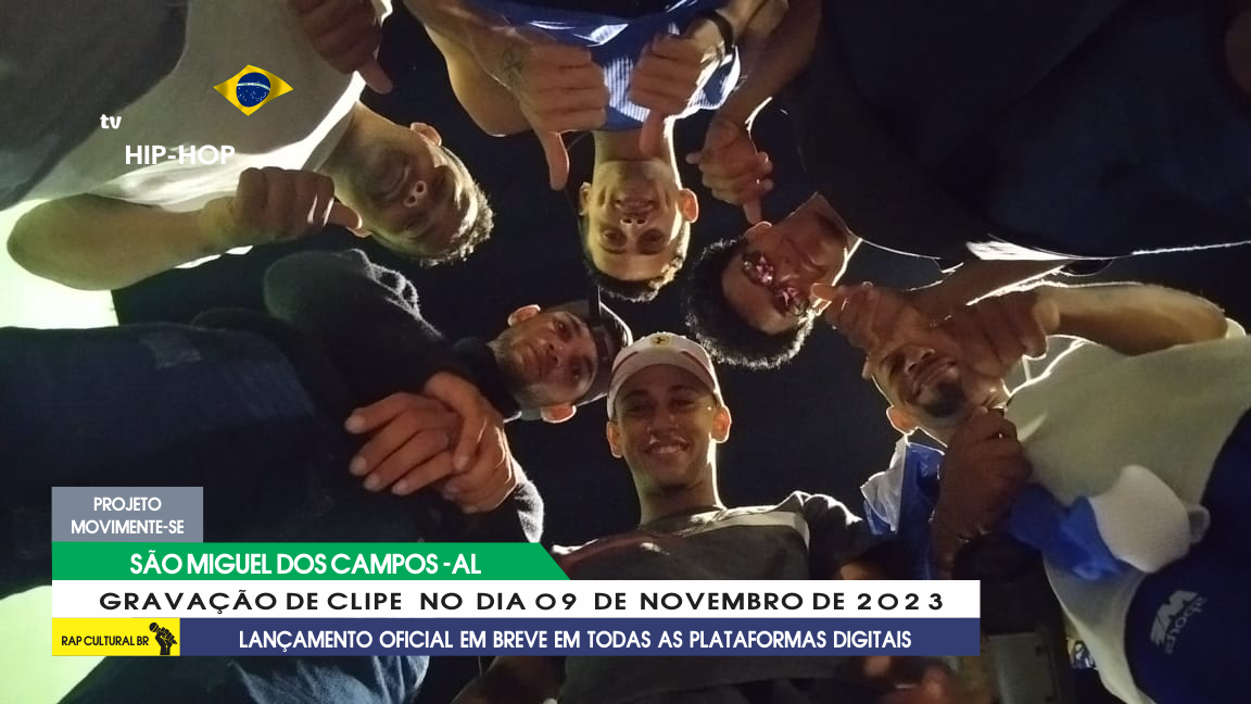 Gravação do videoclipe Amanhã Pode Ser Tarde
